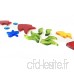 Outlook Design V2TAA00G00 Poisson ET ALGUES  Stickers Décoratif Autocollant  Gel Gems  Multicolore  30 x 8 cm - B00U937V46